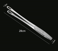 304 Stainless Steel Japanese BBQ Tongs